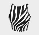 Athletic Crop Tank Zebra - FABA Collection
