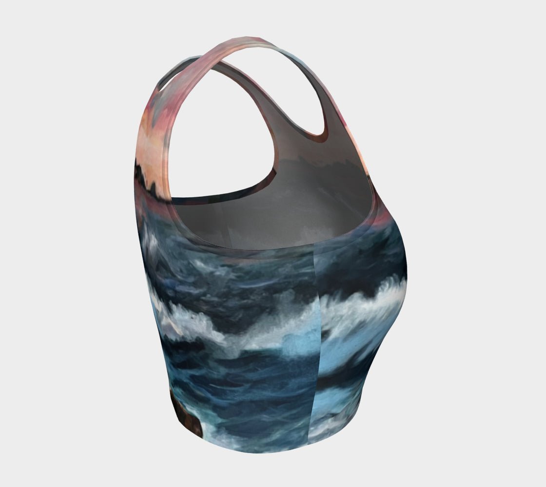 Athletic Crop Top Big Sur - FABA Collection