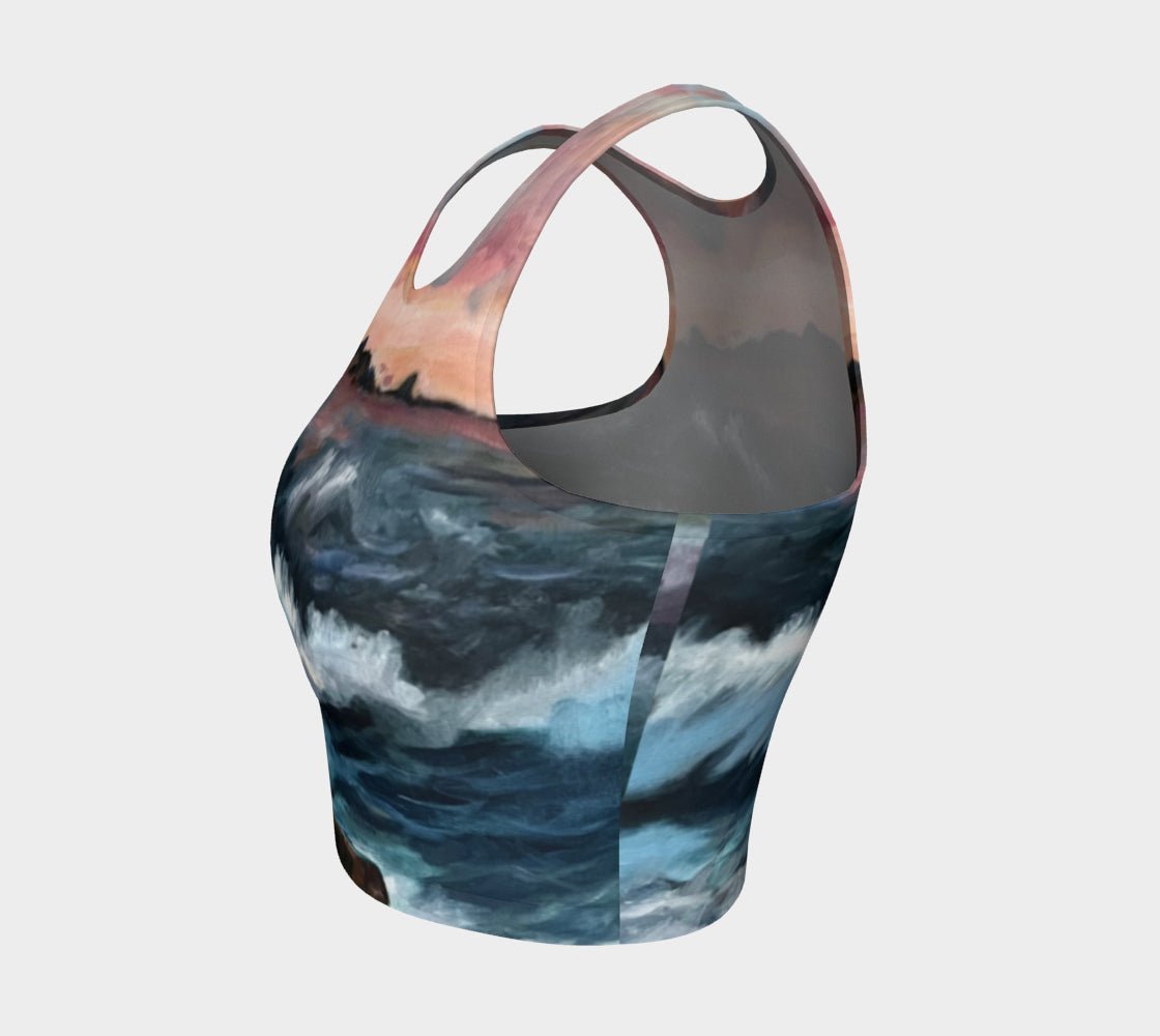 Athletic Crop Top Big Sur - FABA Collection