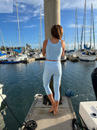 Athletic Crop Top Street Blue - FABA Collection