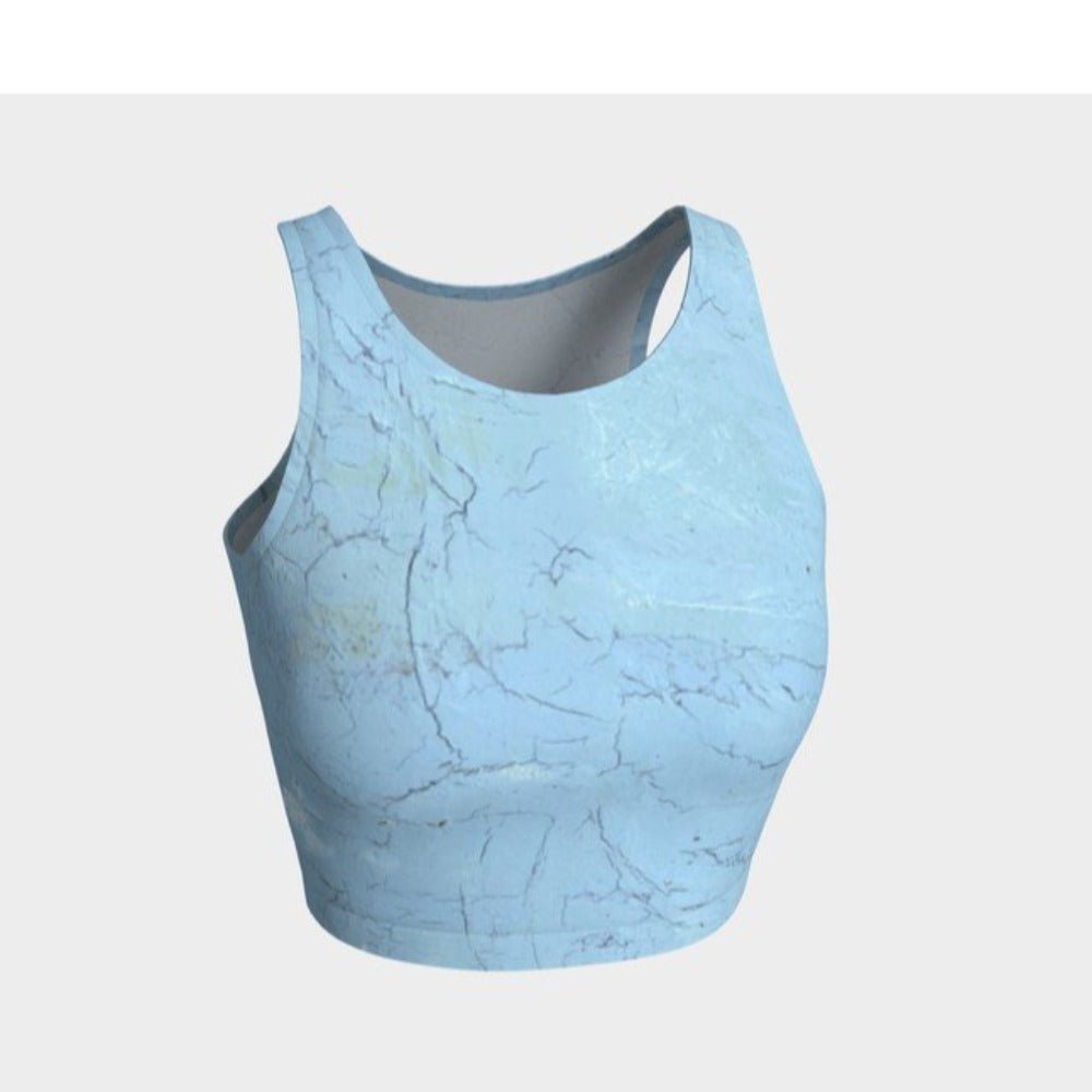 Athletic Crop Top Street Blue - FABA Collection