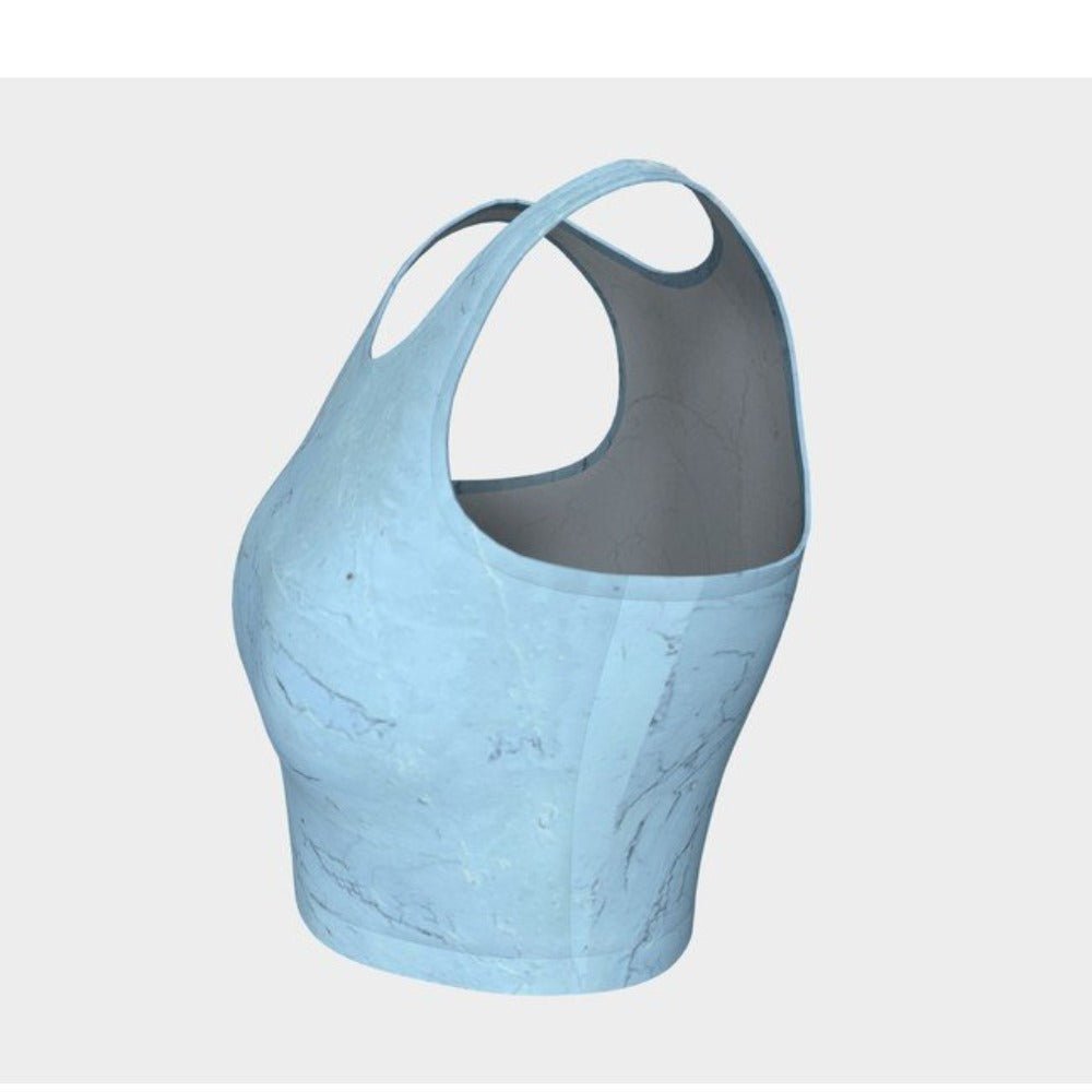 Athletic Crop Top Street Blue - FABA Collection