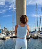 Athletic Crop Top Street Blue - FABA Collection