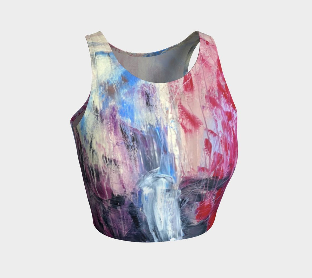 Athletic Crop Yoga Tank Top Movement - FABA Collection