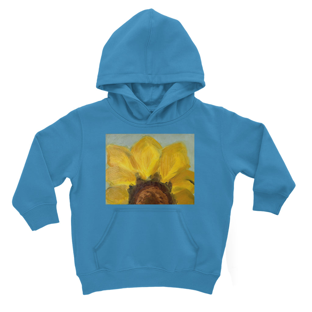 Sunflower Classic Kids Cotton Hoodie-FABA Collection 