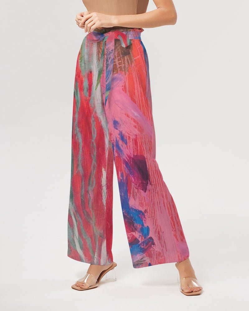 Bird of Paradise Women's High-Rise Wide Leg Pants - FABA Collection