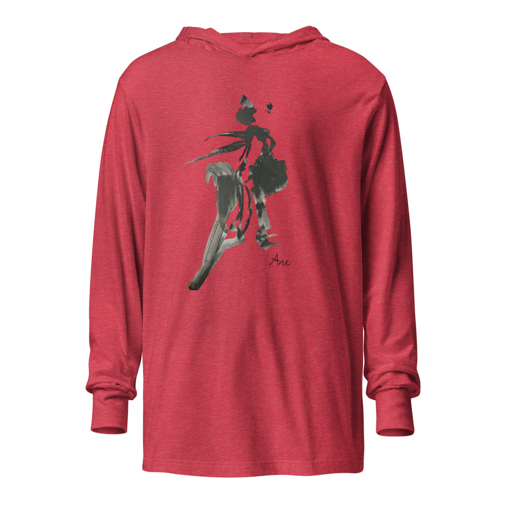 Cotton Hooded long-sleeve Tee Solo Dancer - FABA Collection