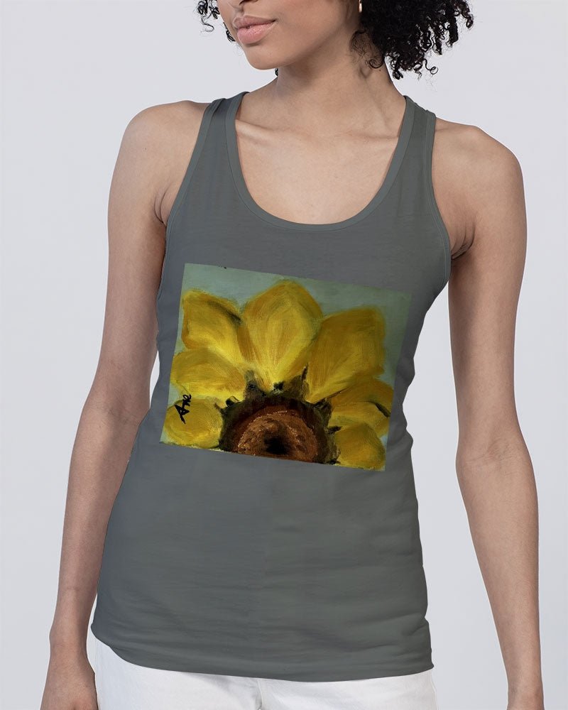 Cotton Jersey Tank Sunflower - FABA Collection