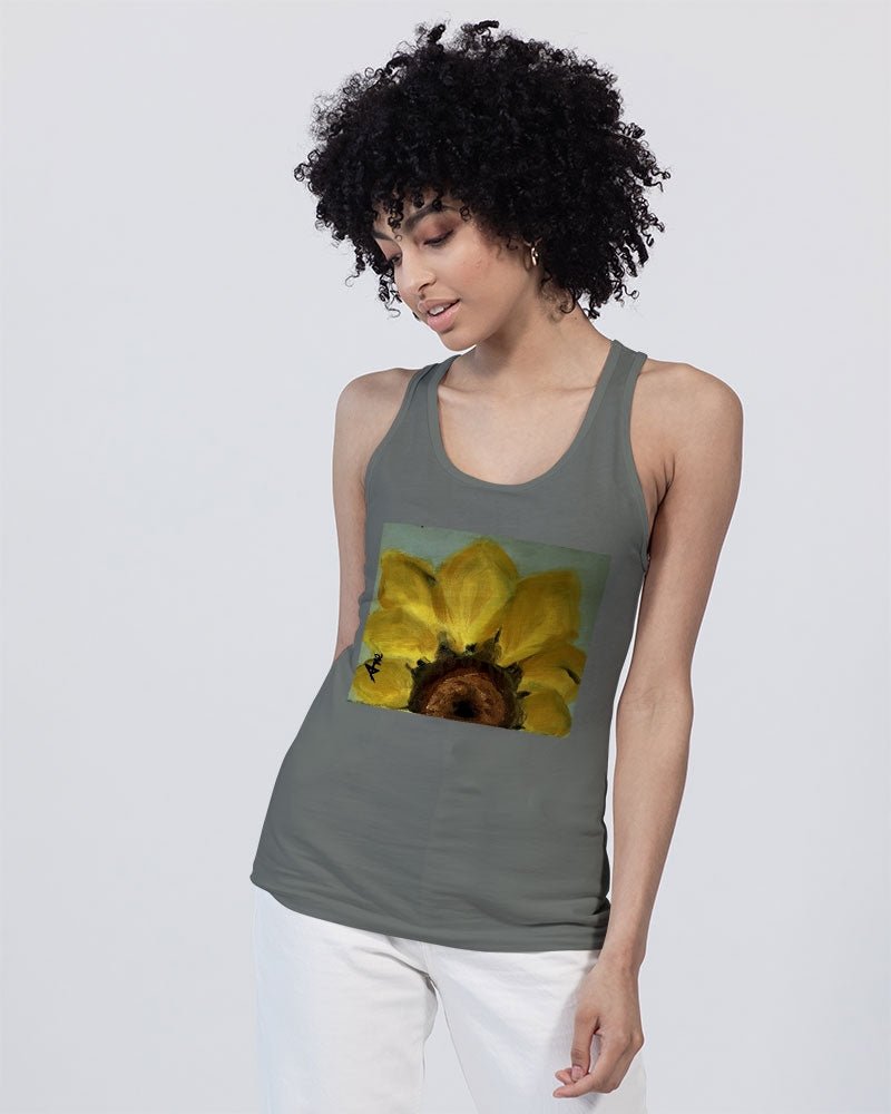 Cotton Jersey Tank Sunflower - FABA Collection