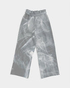 Dark Smoke Women's High-Rise Wide Leg Pants - FABA Collection