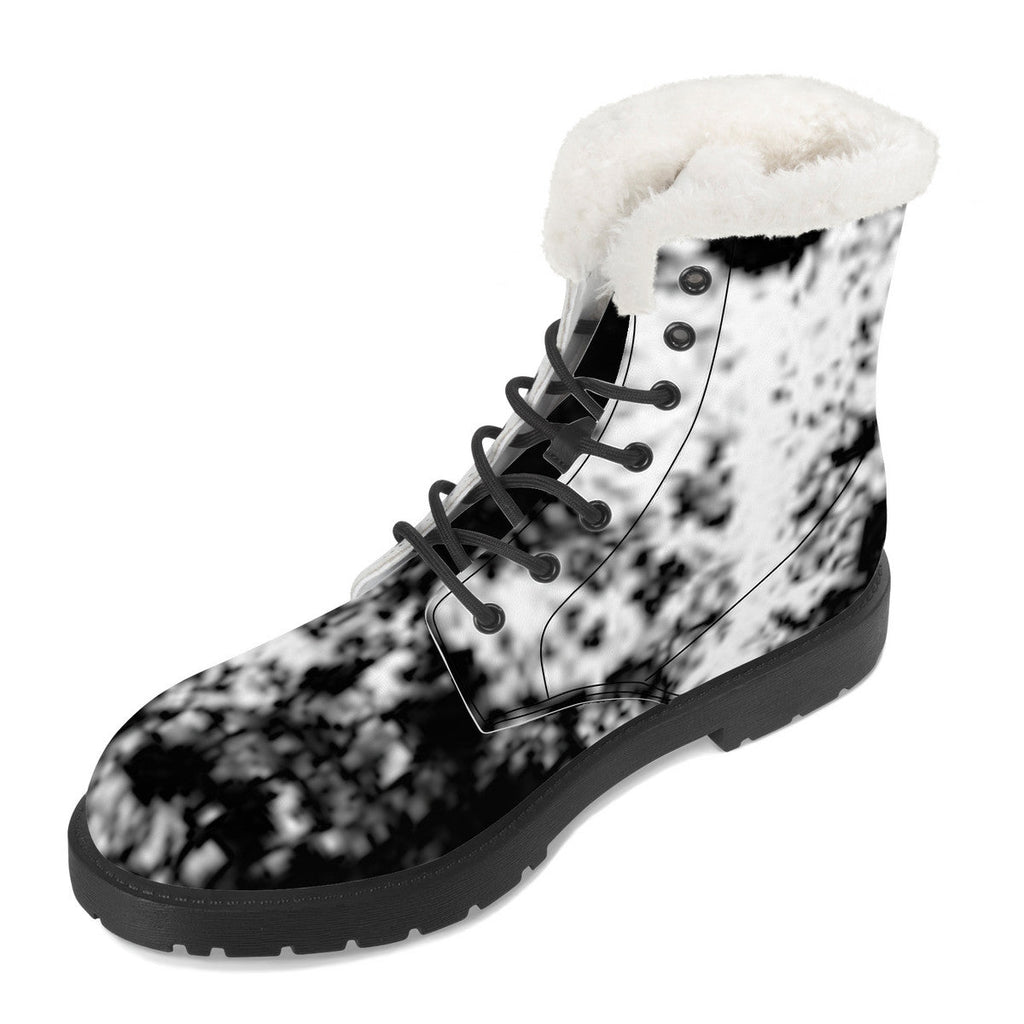 Faux Fur Vegan Leather Boot Urban Decay - FABA Collection