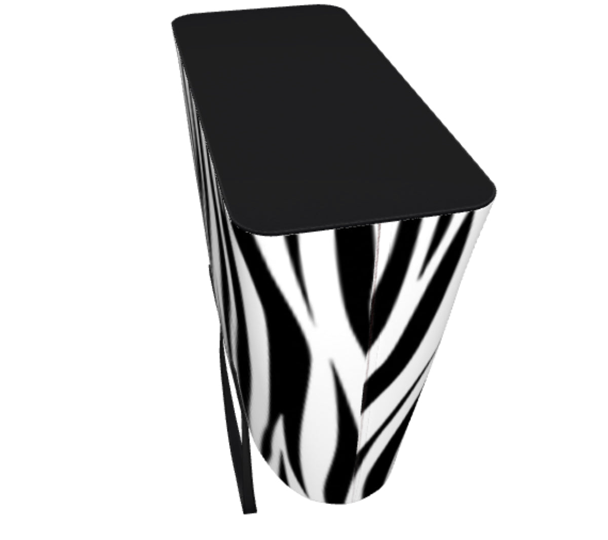 Kika Handcrafter Leather Tote Bag Zebra - FABA Collection