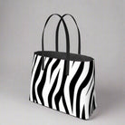 Kika Handcrafter Leather Tote Bag Zebra - FABA Collection