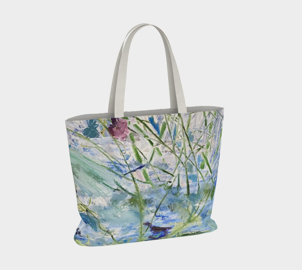 Large Cotton Tote Bag the Secret Life of Plants - FABA Collection