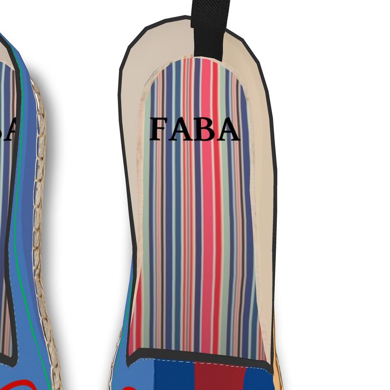 Loafer Espadrilles Love Stripes - FABA Collection