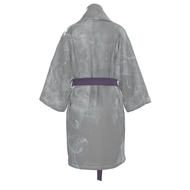 Luxe Kimono Dark Smoke - FABA Collection