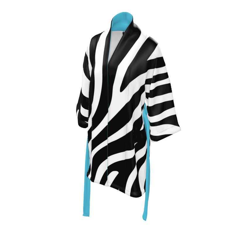 Luxury Handmade Kimono Zebra - FABA Collection