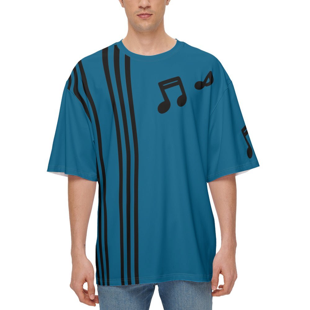 Men’s Oversized Short-Sleeve T-Shirt BLUE NOTE - FABA Collection