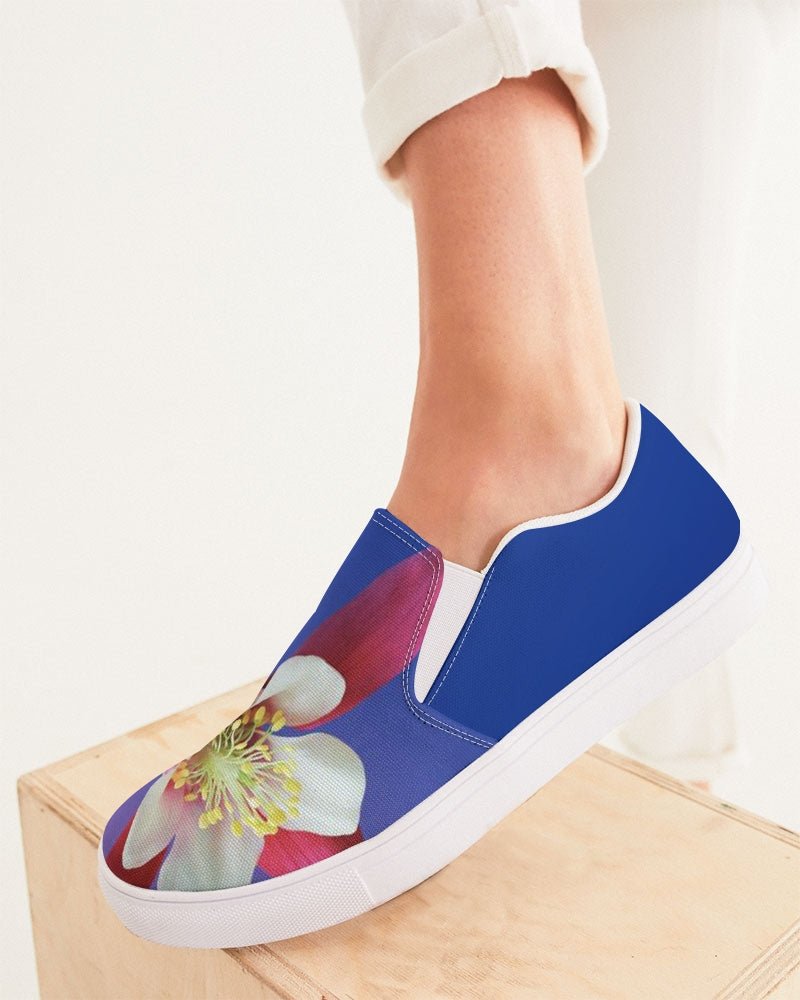 One Flower Women's Slip-On Canvas Shoe - FABA Collection