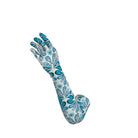 Opera Long Velvet Gloves Raindrops - FABA Collection