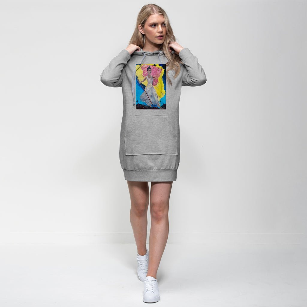 Premium Cotton Hoodie Dress VICTORY - FABA Collection