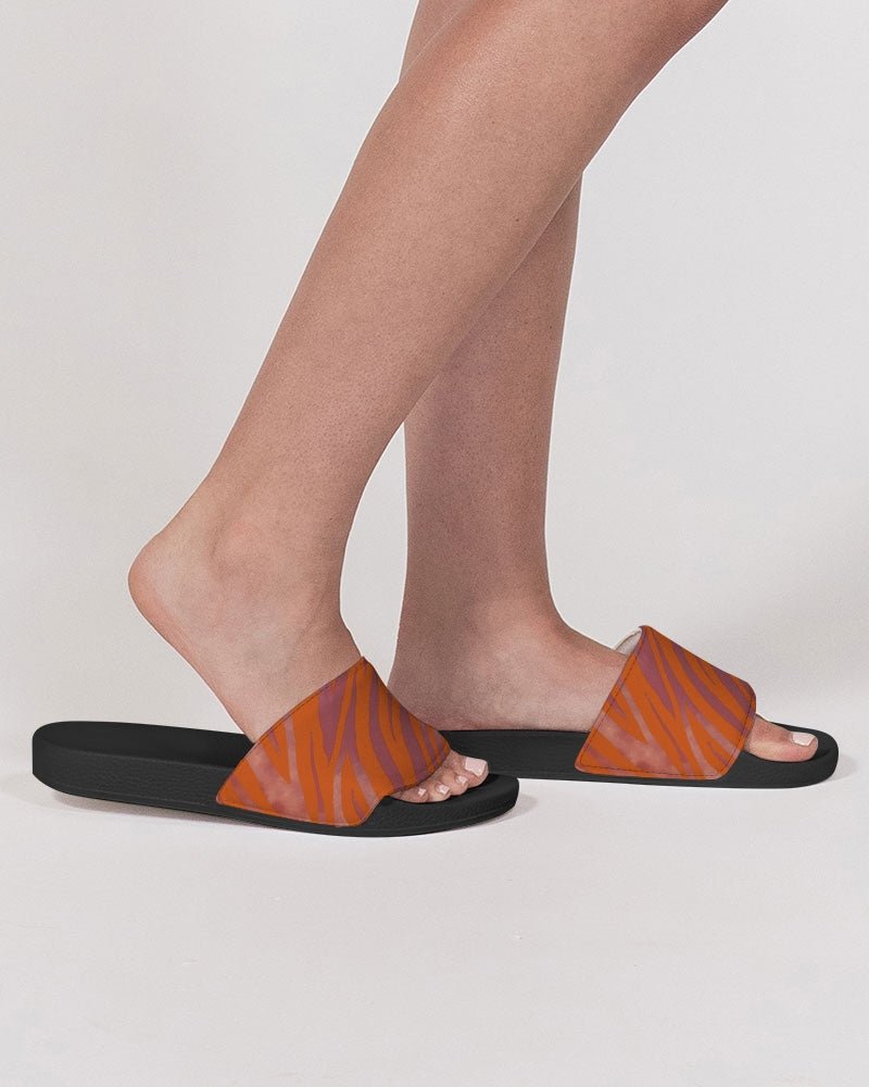 Red Zebra Women's Slide Sandal - FABA Collection