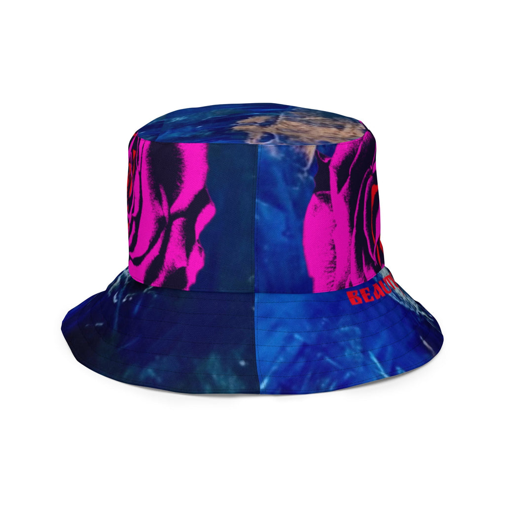 Reversible bucket hat Chakras, Beauty and Love - FABA Collection