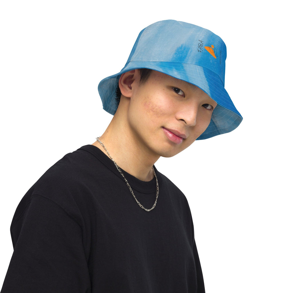 Reversible Bucket Hat Rising with the Wave - FABA Collection