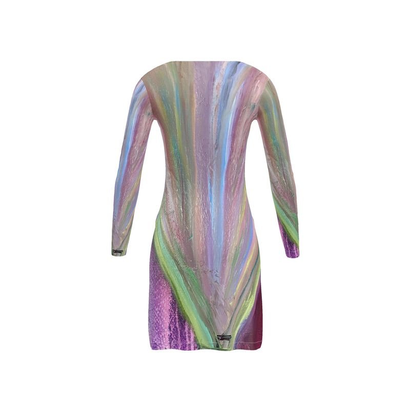 Short Cardigan Dress Rainbow - FABA Collection
