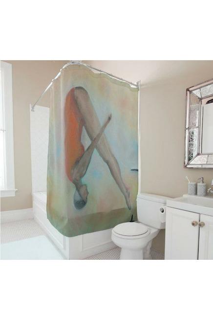 Shower Curtain Retro Diver - FABA Collection