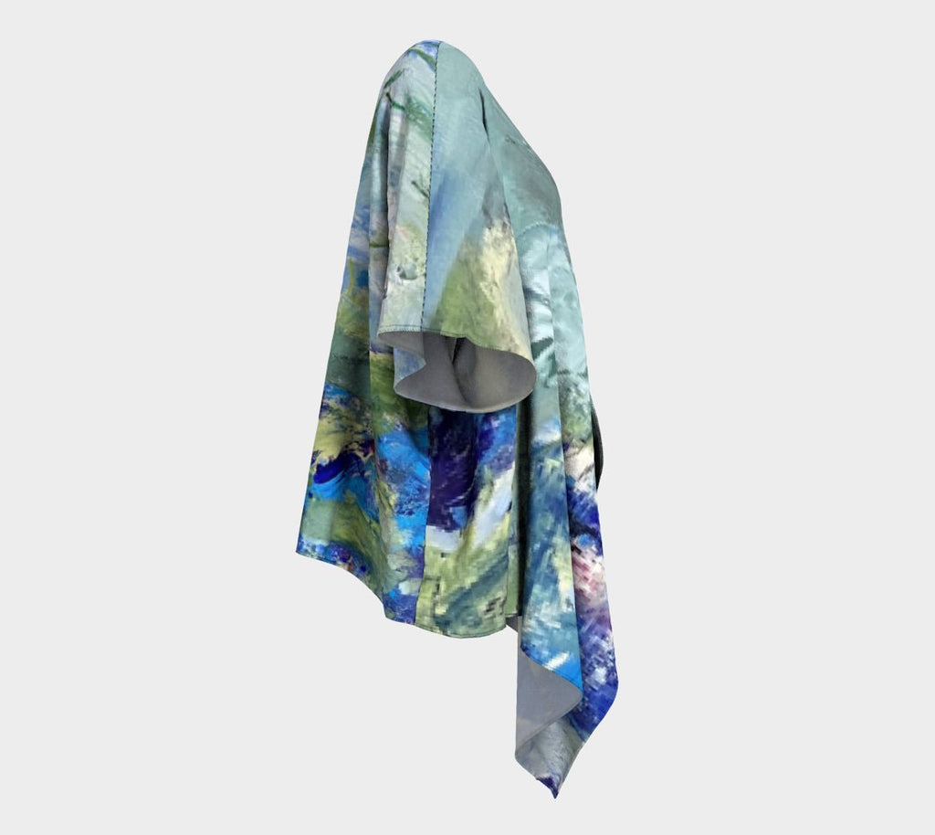 Silk Kimono Draped Secret Pond Limited Edition - FABA Collection
