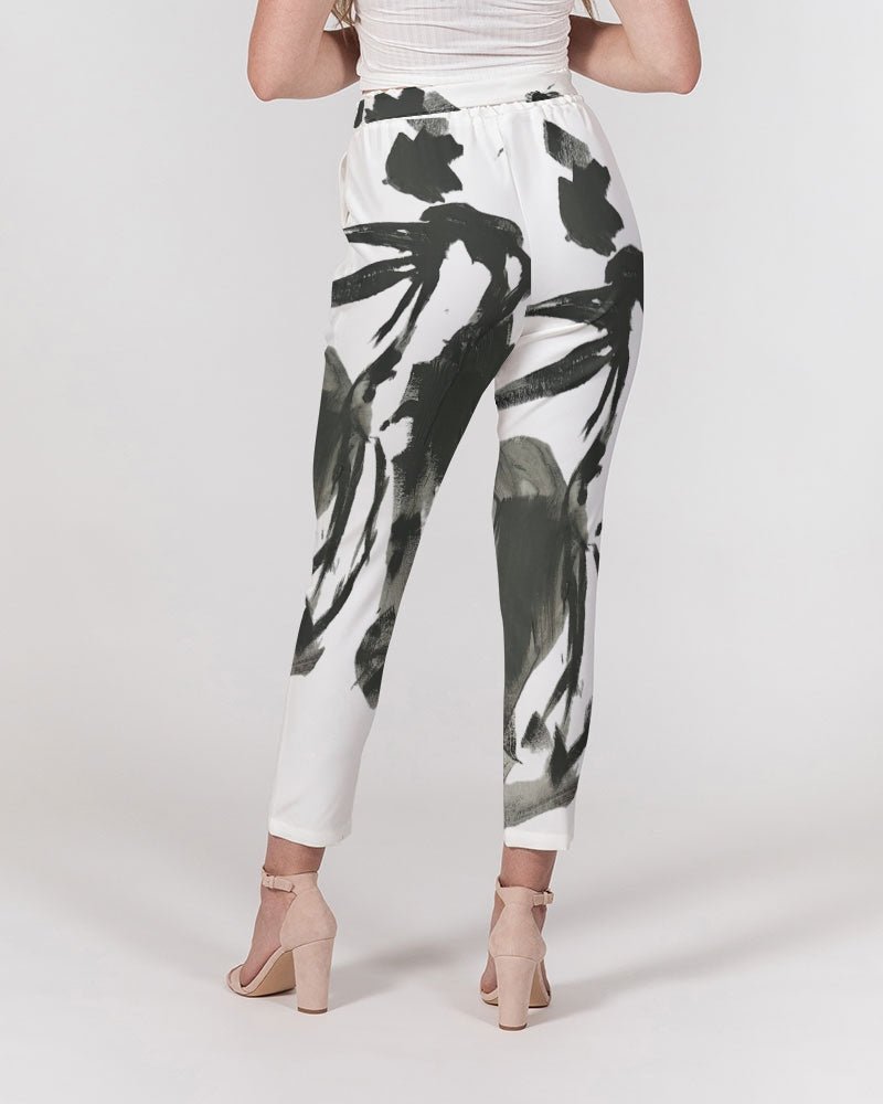 Solo Dancer Women's Belted Tapered Pants - FABA Collection