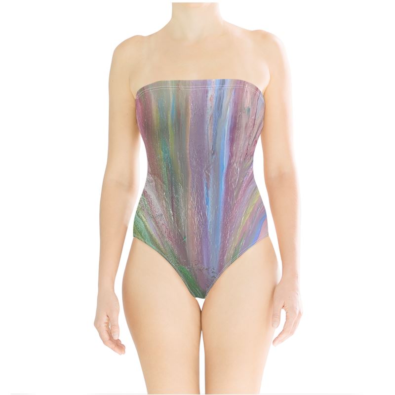 Strapless Swimsuit Rainbow - FABA Collection