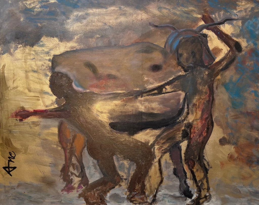 The Dancers and the Bull - FABA Collection