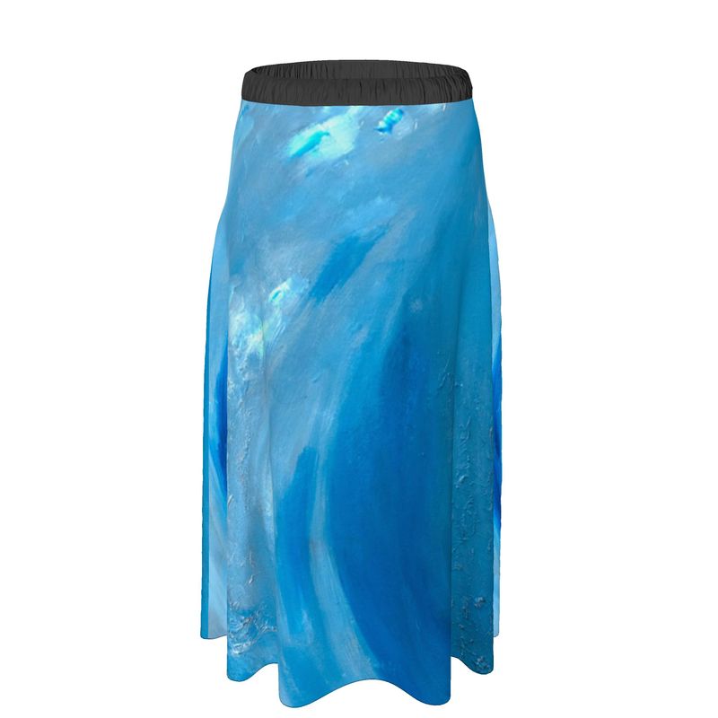 Two-Layer Maxi Skirt Wave - FABA Collection