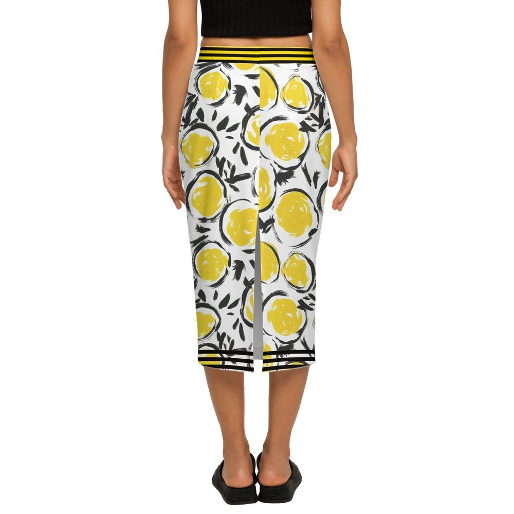 Women’s Back Split Pencil Skirt Happiness - FABA Collection