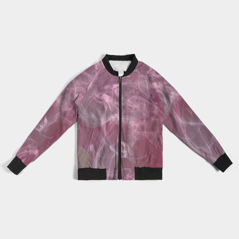 Women's Bomber Jacket Pink Smoke - FABA Collection