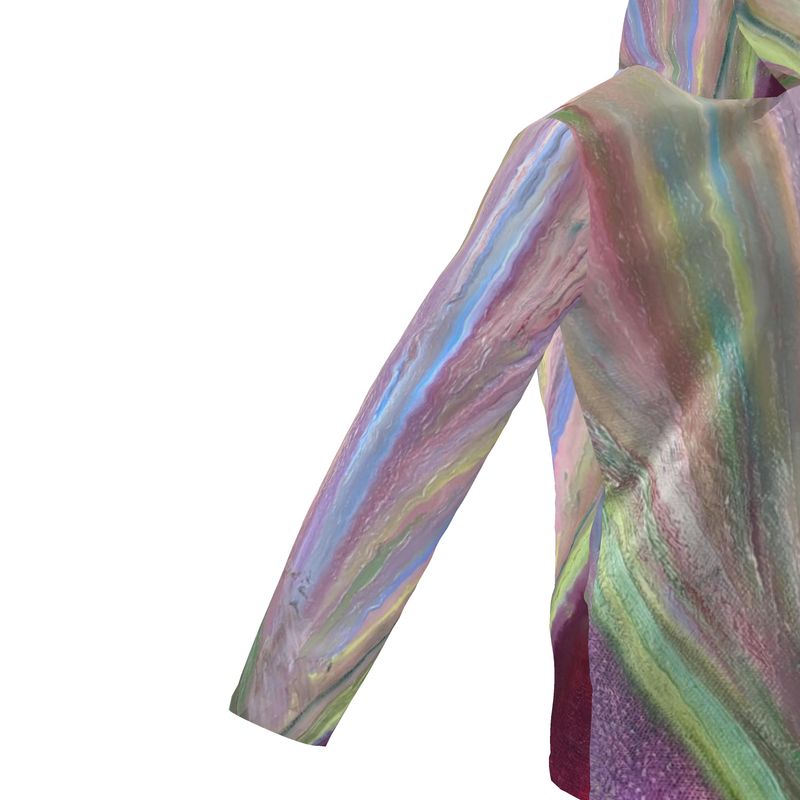 Women's Hooded Rain Mac Rainbow - FABA Collection