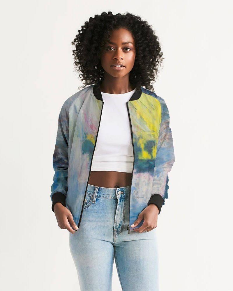 Women's Light Bomber Jacket Into the Light - FABA Collection
