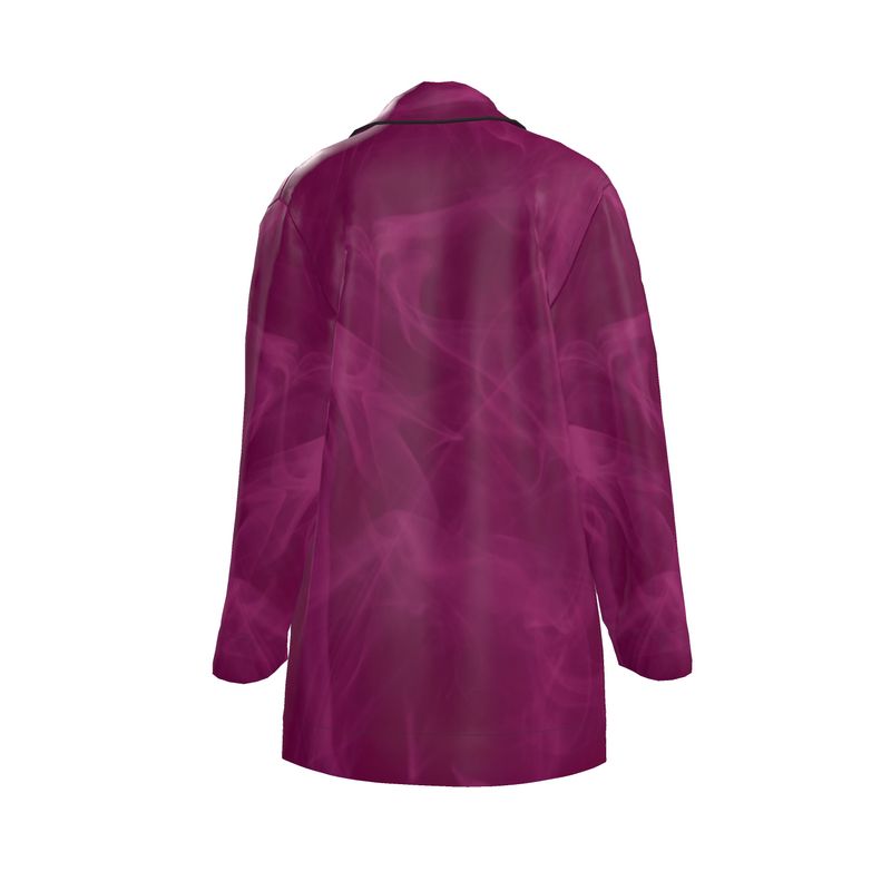 Women's Luxury Loungewear Shirt Smoky Pink - FABA Collection