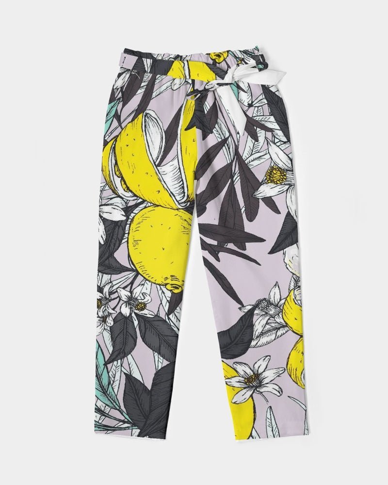 Women's Tapered Pants Lemon Tree - FABA Collection