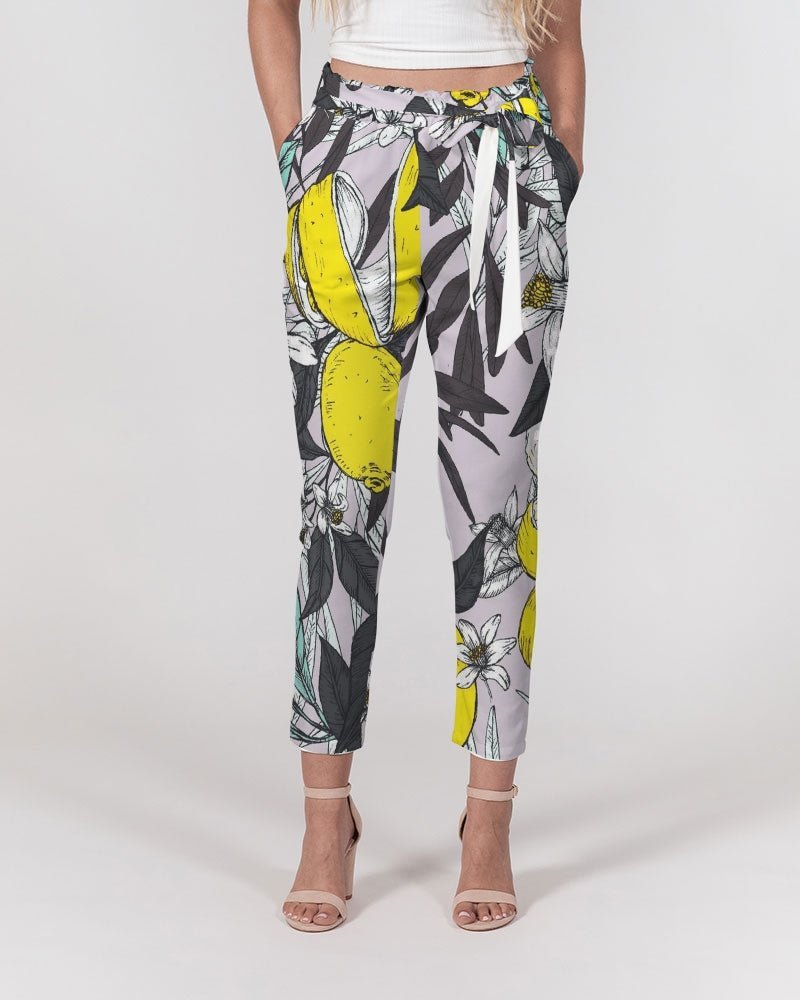 Women's Tapered Pants Lemon Tree - FABA Collection
