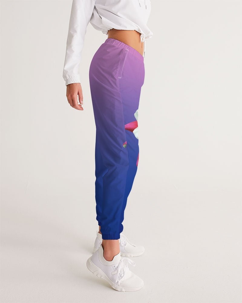 Women's Track Pants One Flower - FABA Collection