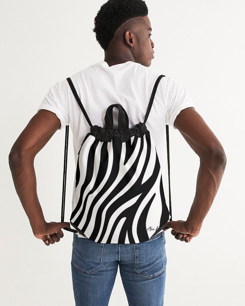 Zebra Signed Canvas Drawstring Bag - FABA Collection