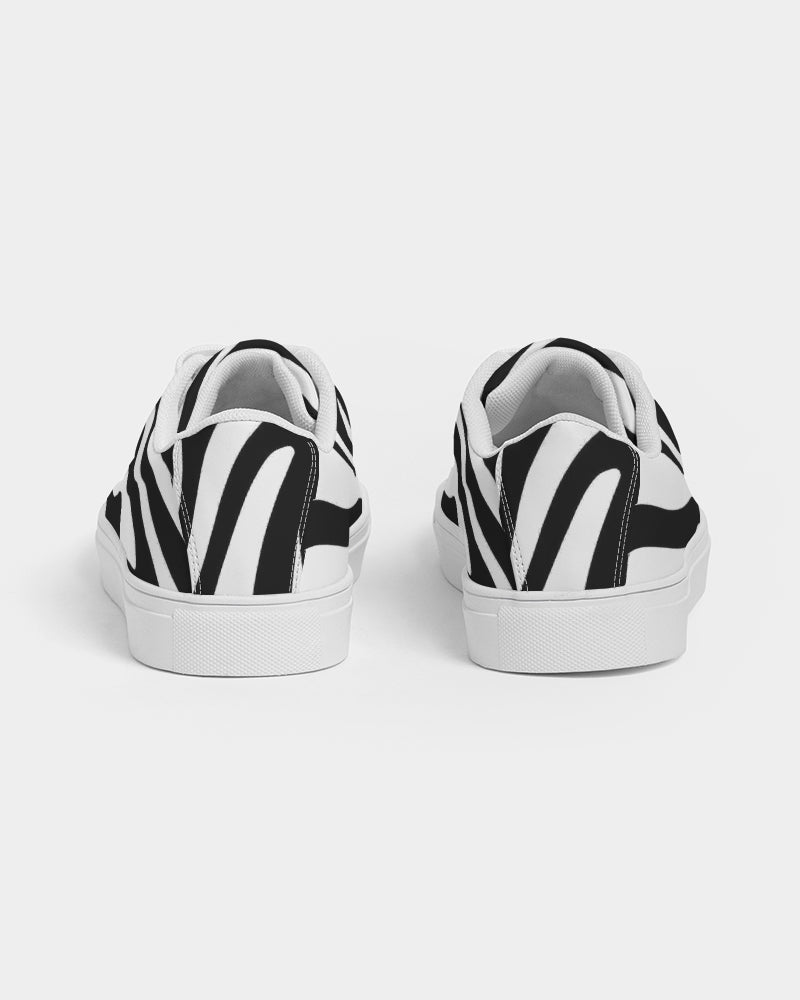 Zebra Women's Faux-Leather Sneaker - FABA Collection